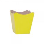 Cachepot Paper Pote 11 & 15 Liso Amarelo 10und